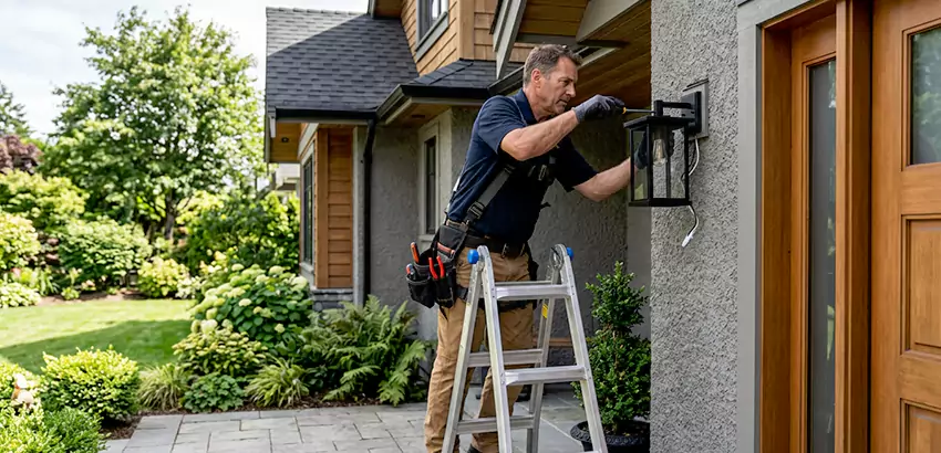 Outdoor and Exterior Light Fixture Installation in Kennewick