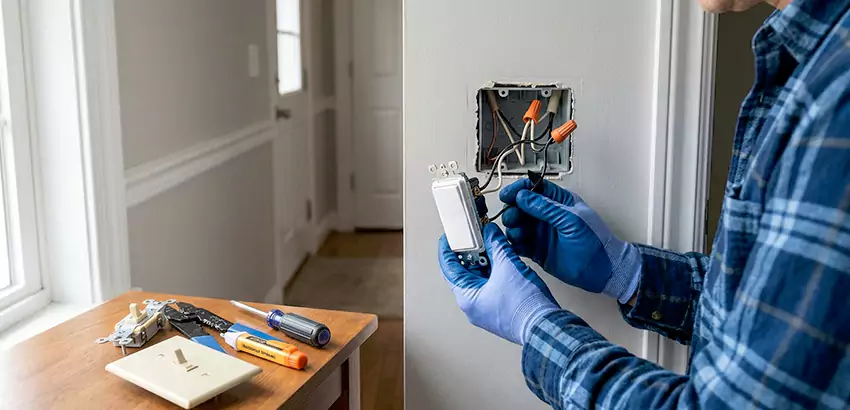 Motion Sensor Light Switch Replacement in Kennewick