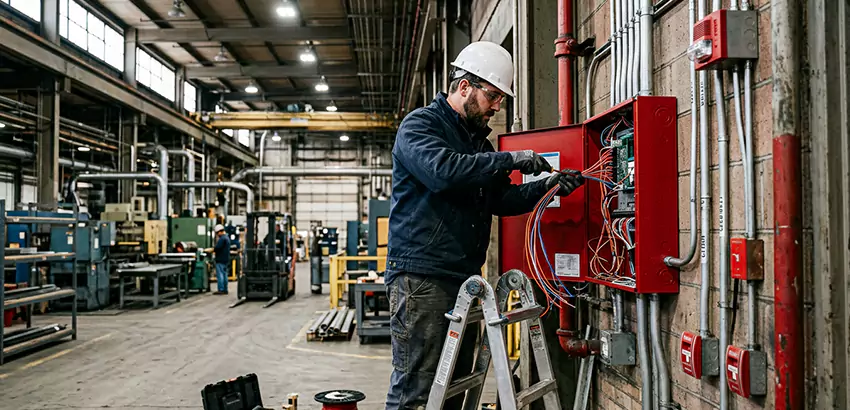 Industrial Fire Alarm Installation in Kennewick