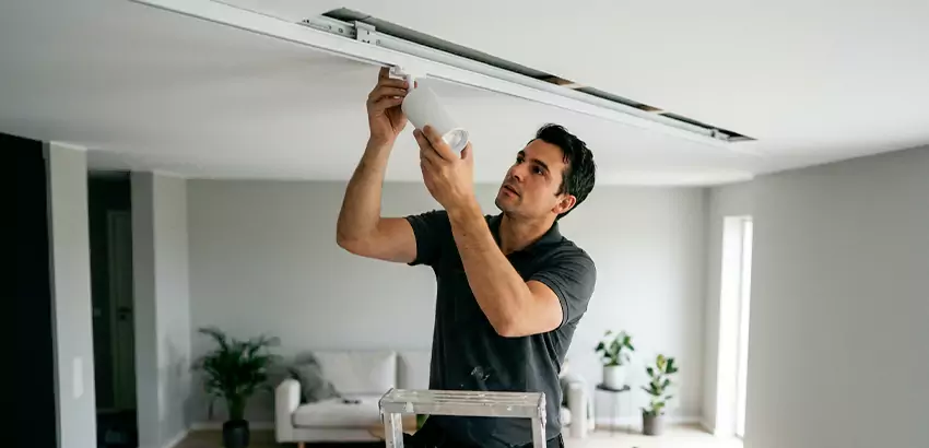 Recessed Track Lighting Installation in Kennewick